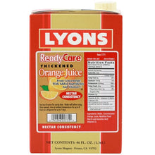 Wholesale Readycare Case Orange Juice Nutritional Drink Nectar Consistency- Bulk