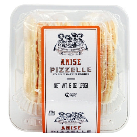 Wholesale Biscotti Bros Case Anise Pizzelle Cookie- Bulk