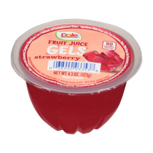 Wholesale Dole Case Strawberry Fruit Juice Gel- Bulk