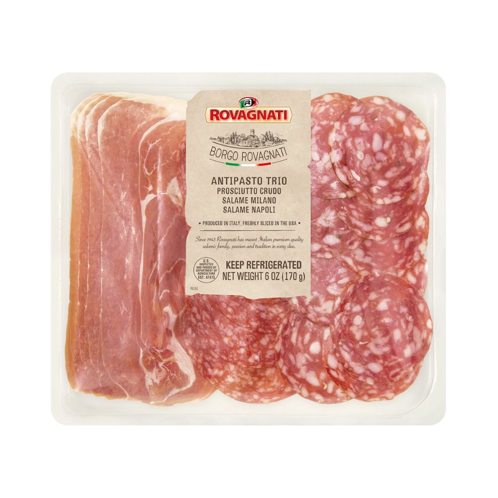 Wholesale Borgo Case Antipasto Prosciutto Crudo/Salame Milano & Napoli- Bulk