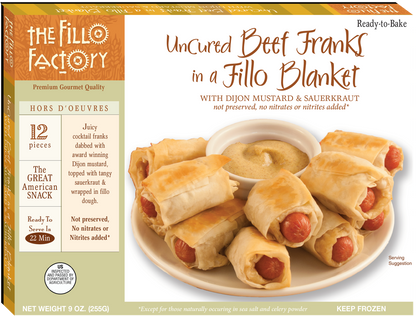 Wholesale Fillo Factory Cocktail Franks In Fi- Bulk