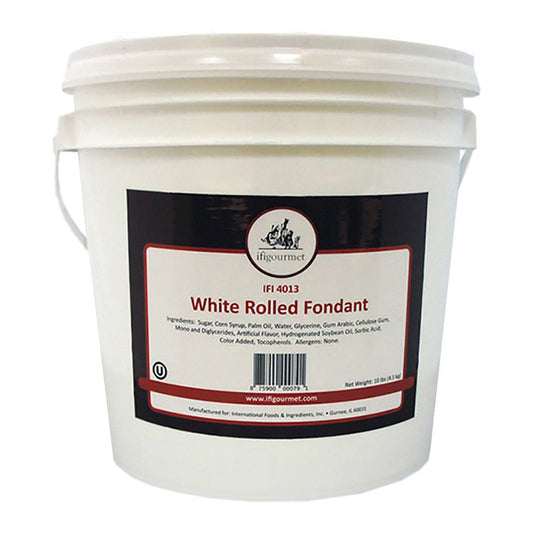 Wholesale Pastry One White Rolling Fondant | 10 lb- Bulk