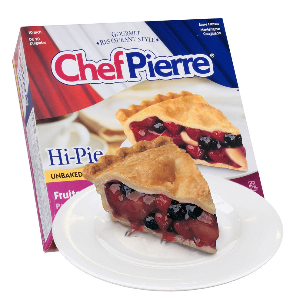 Wholesale Chef Pierre * 10 Unbaked Hi Forest Fruit Pie | 48 oz- Bulk