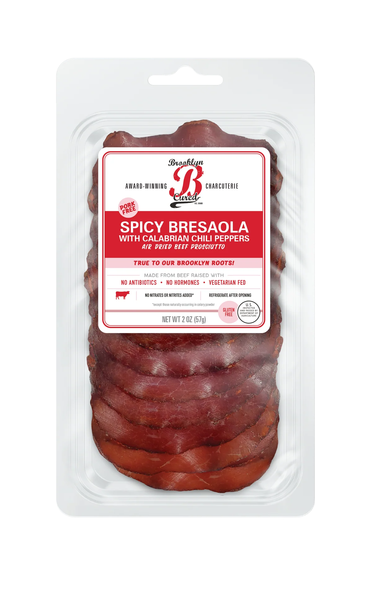 Wholesale Bc Presliced Spicy Bresaola- Bulk