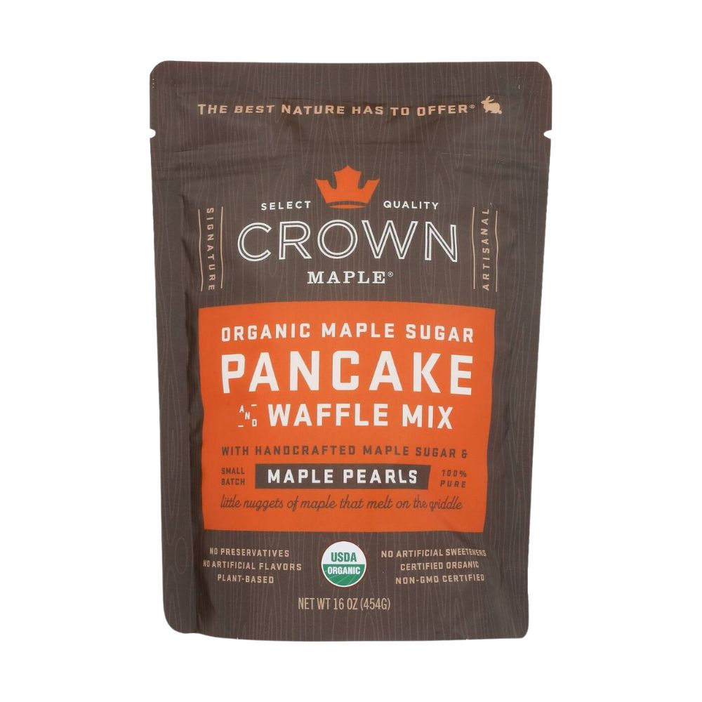 Wholesale Crown Maple Case Organic Maple Sugar Pancake Mix- Bulk