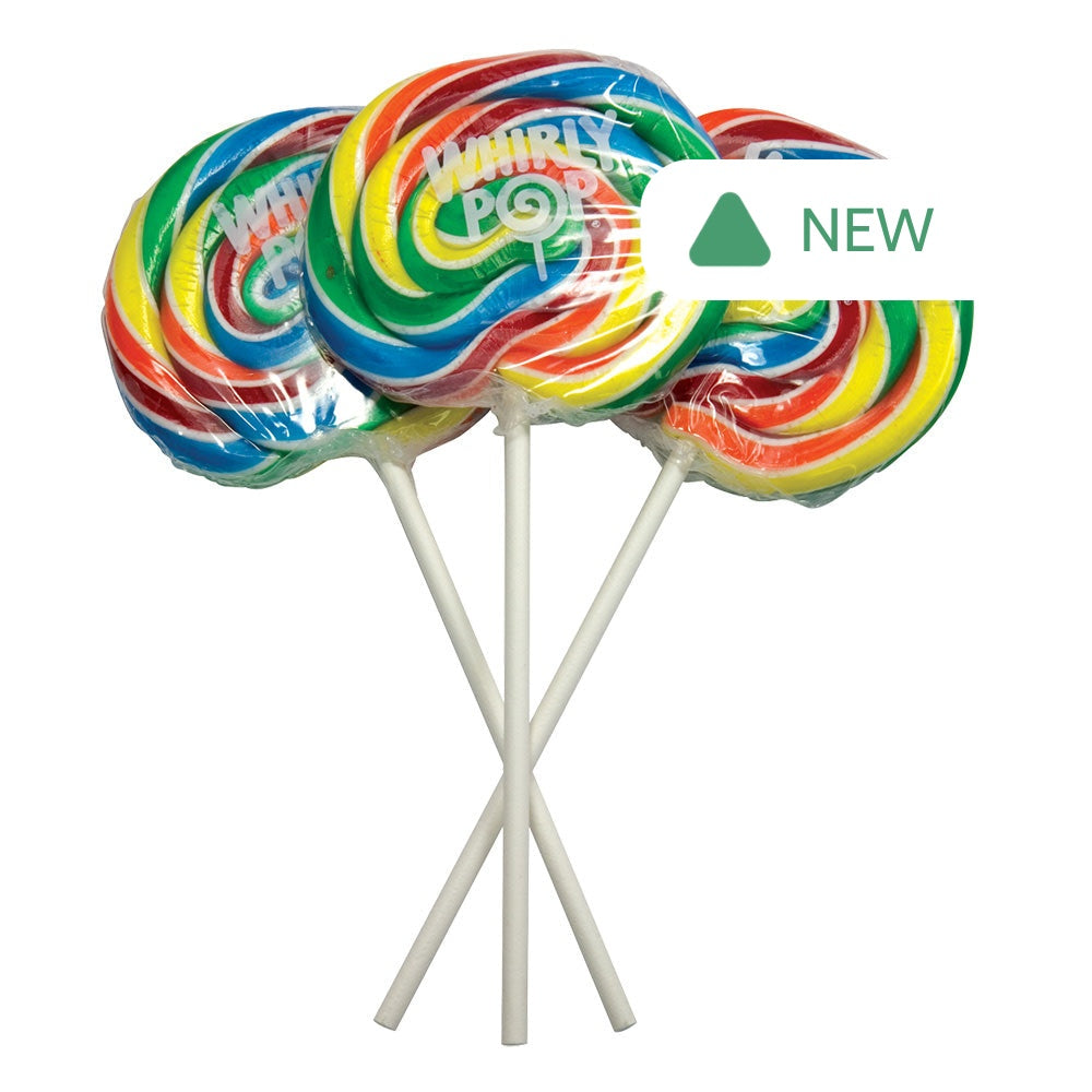 Wholesale Whirly Pop Rainbow Colors 3 Inch 1.5 Oz- Bulk