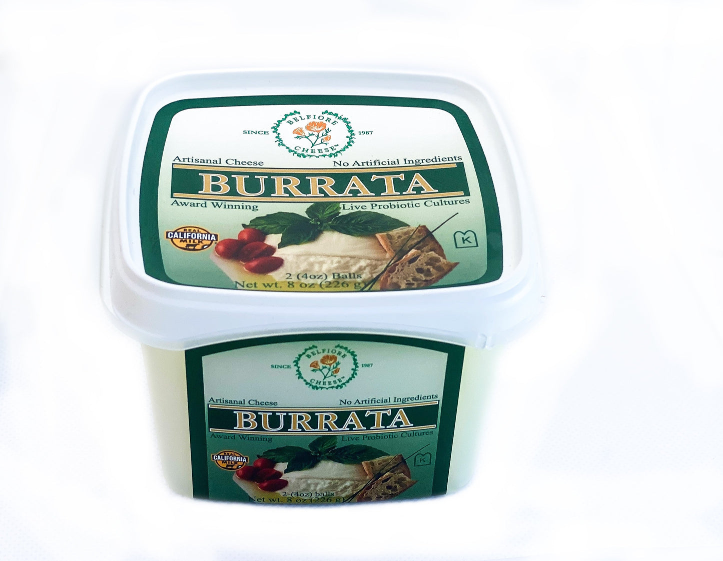 Wholesale Belfiore Burrata (8Oz) 3Lb- Bulk