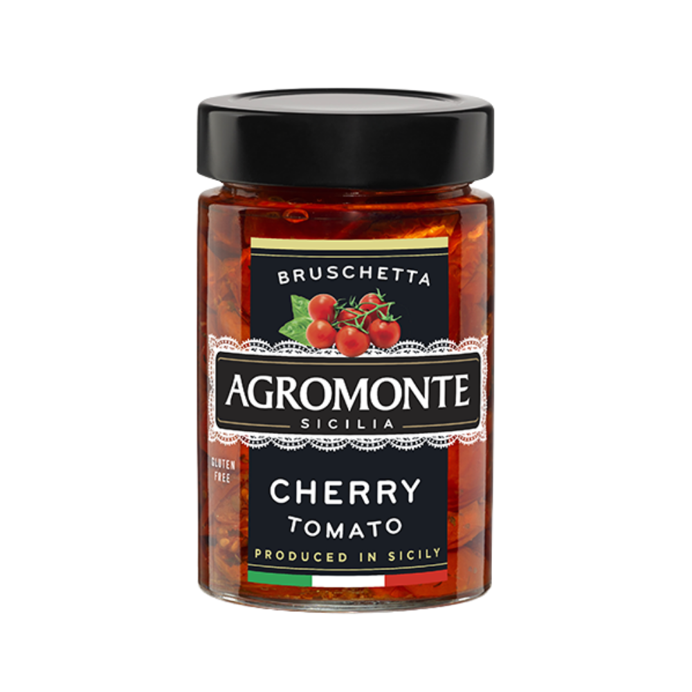 Wholesale Agromonte Case Cherry Tomato Bruschetta In Olive Oil- Bulk