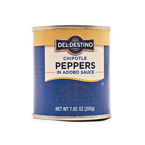 Wholesale Del Destino Chipotle Peppers in Adobo Sauce 7oz- Bulk