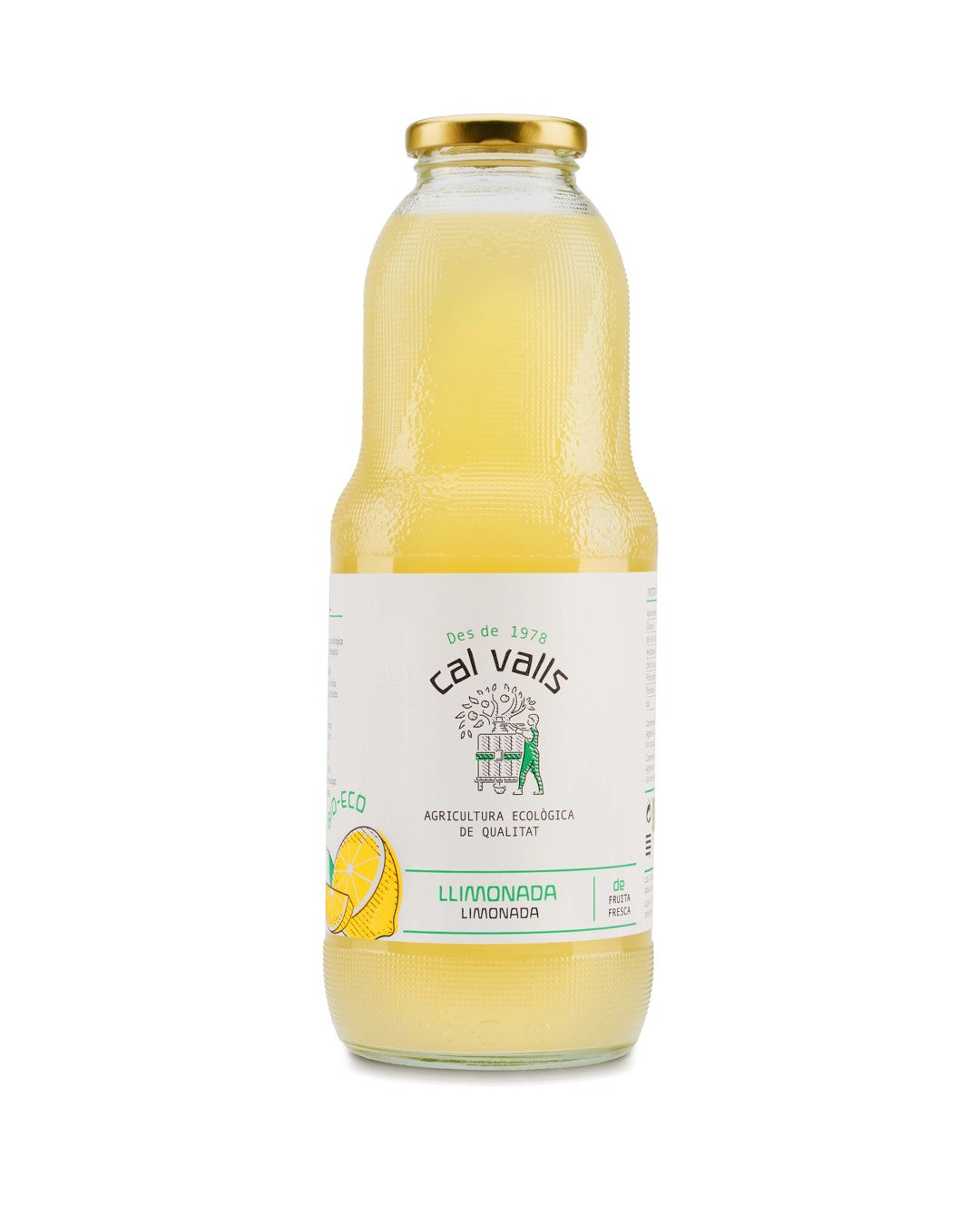 Wholesale Cal Valls Lemonade Bio 1 L- Bulk