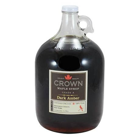 Wholesale Crown Case Dark Amber Maple Syrup- Bulk