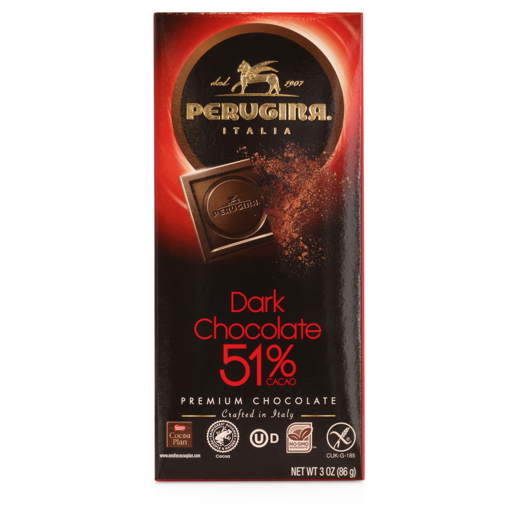 Wholesale Perugina Case 51% Dark Chocolate Bar- Bulk