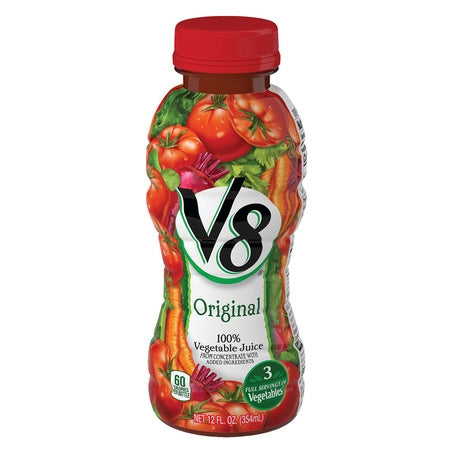 Wholesale V8 Case V-8 Vegetable Juice 12Oz- Bulk