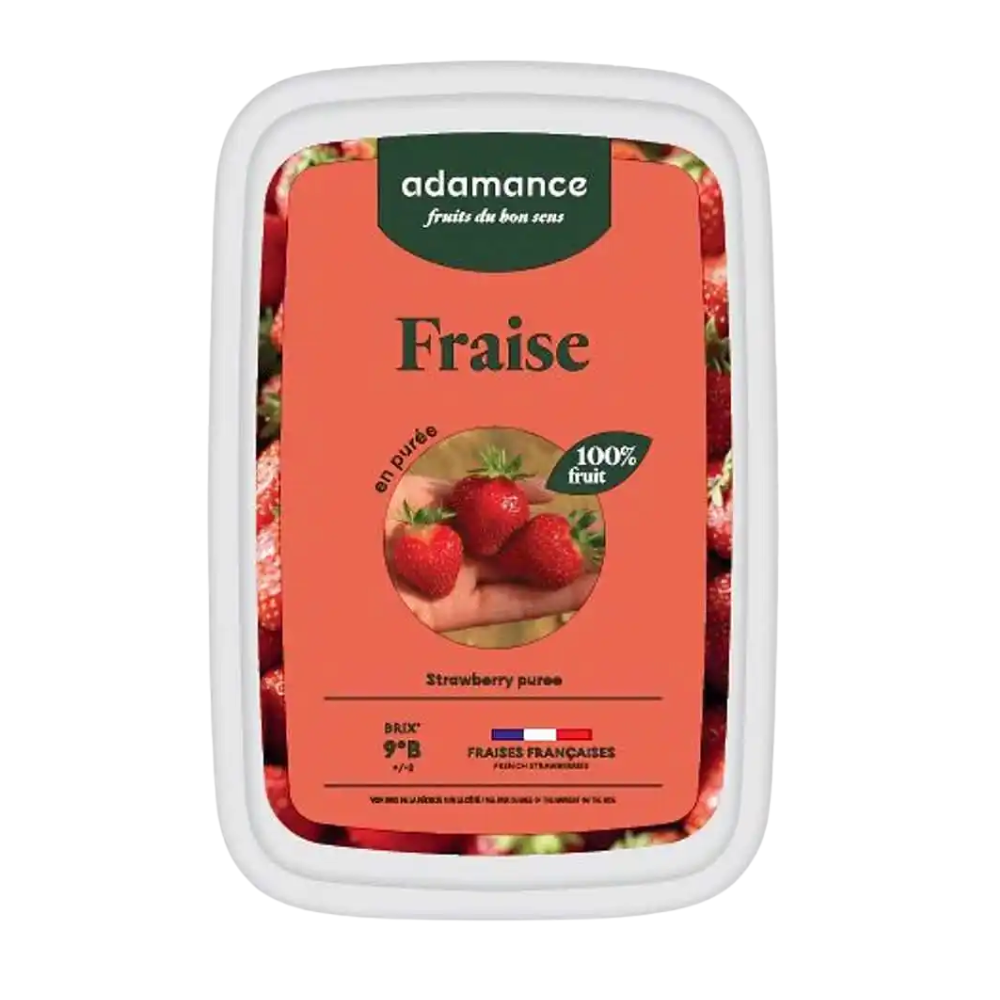 Wholesale Adamance Each Strawberry Puree- Bulk