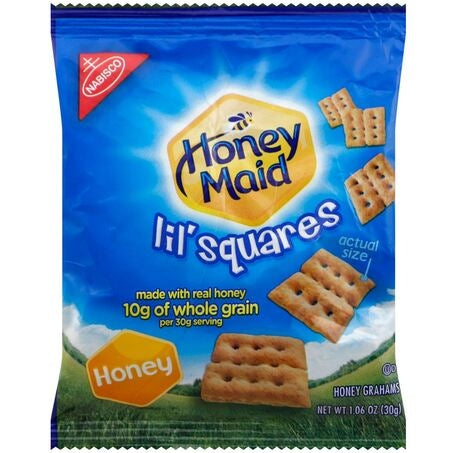 Wholesale Nabisco Lil Squares Graham Crackers | 1.06 oz- Bulk