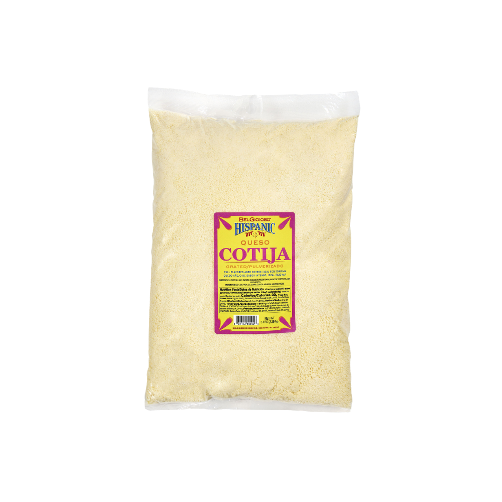 Wholesale Belgioioso Case Grated Cotija Cheese- Bulk