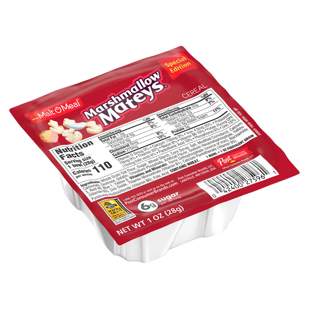 Wholesale Post Marshmallow Mateys Cereal | 1 oz- Bulk