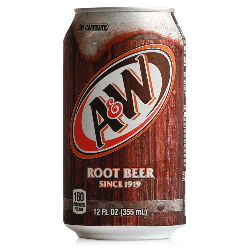 Wholesale A & W Case Root Beer Soda- Bulk