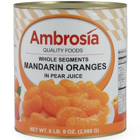 Wholesale BoxNCase Case Whole Mandarin Orange In Pear Juice- Bulk