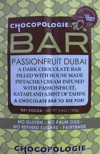 Wholesale Chocopologie Pass Frt Drk Dubai Bar- Bulk