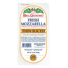 Wholesale Belgioioso Fresh Thin Slice Mozzarella Log | 1 lb- Bulk