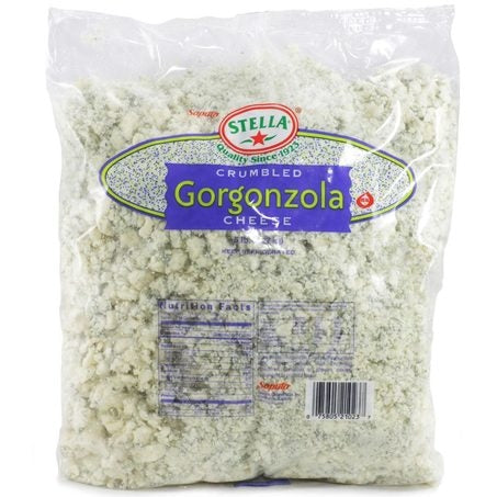Wholesale Treasure Cave Case Crumbled Gorgonzola Cheese- Bulk
