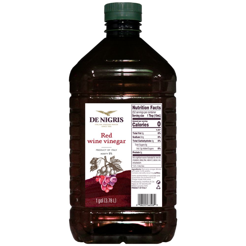 Wholesale De Nigris Each Red Sherry Cooking Wine- Bulk