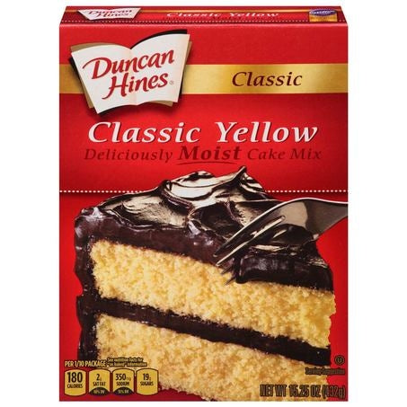 Wholesale Duncan Hines Case Deluxe Yellow Cake Mix- Bulk