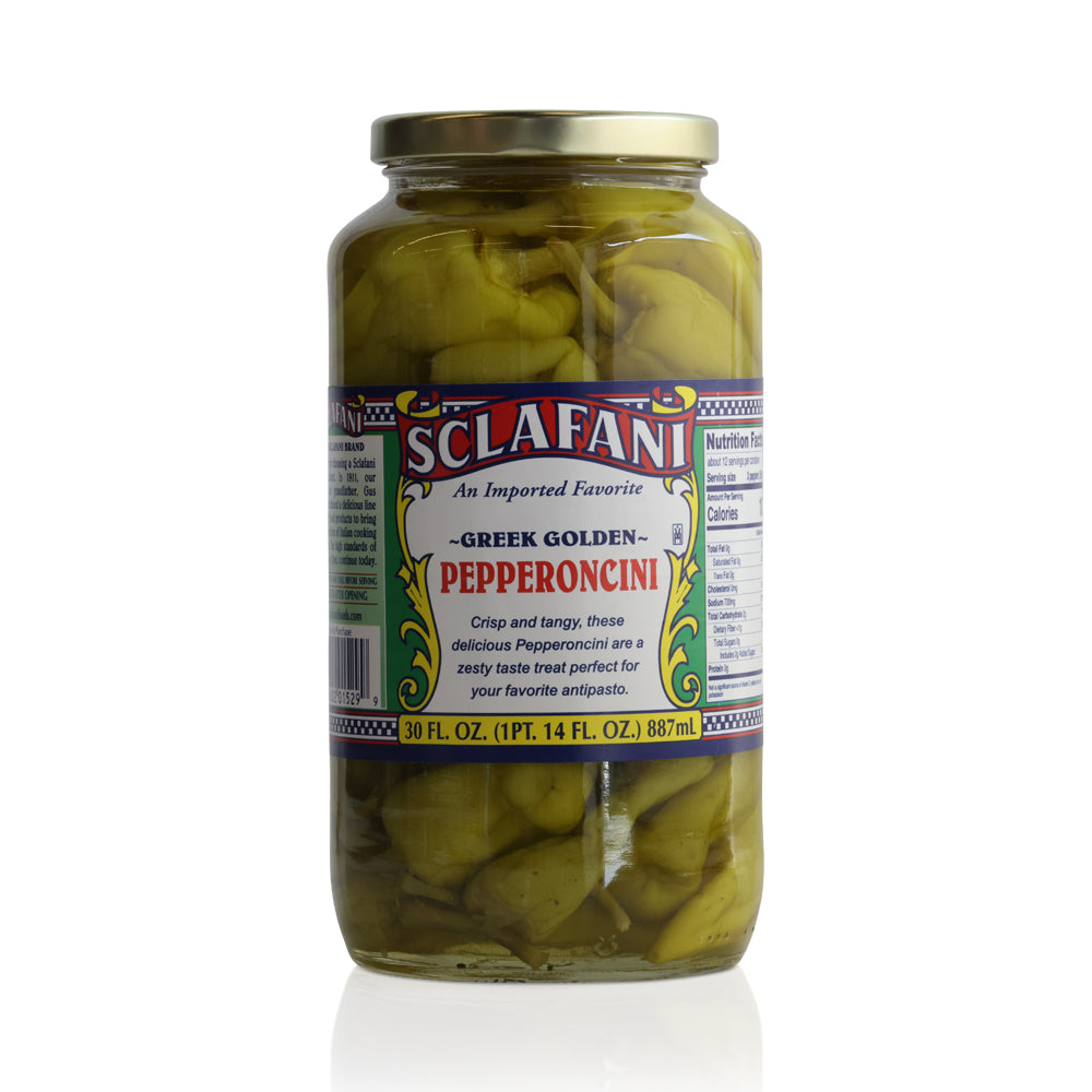 Wholesale Sclafani Case Pepperoncini Peppers- Bulk