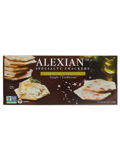 Wholesale Alexian Olive Oil &Sea Salt Cracker- Bulk