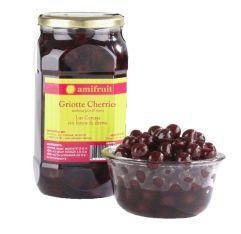 Wholesale La Cerisaie Cherries Griottes In Brandy 1 Liter- Bulk