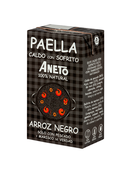 Wholesale Aneto Cuttlefish Ink Paella Base- Bulk