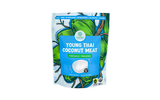 Wholesale Copra Frozen Organic Coconut Meat - 10 X 1 LB- Bulk