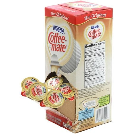 Wholesale Coffee Mate Case Original Creamer Cups- Bulk