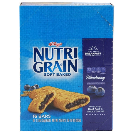 Wholesale Nutri Grain Case Blueberry Nutri-Grain Bar- Bulk
