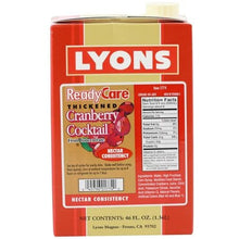 Wholesale Readycare Case Cranberry Juice Nectar Consistency- Bulk