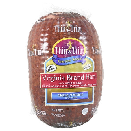 Wholesale Thin 'N Trim Each Thin Trimmed Virginia Ham- Bulk