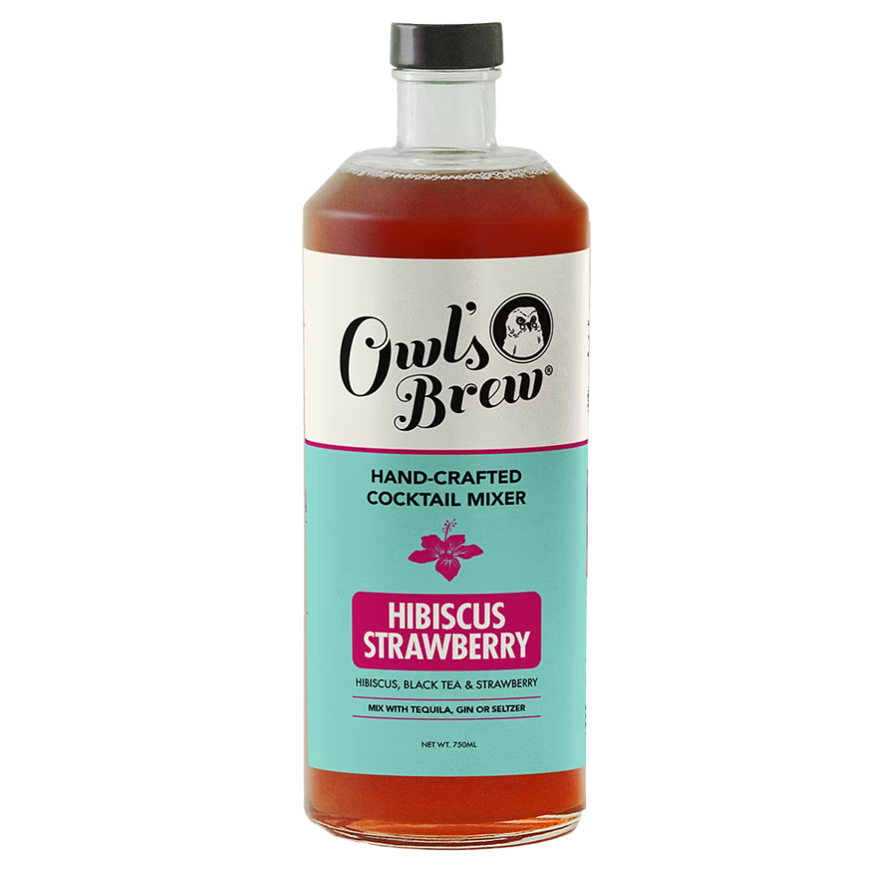 Wholesale Owl'S Brew Case Strawberry Hibiscus Beverage Mix- Bulk