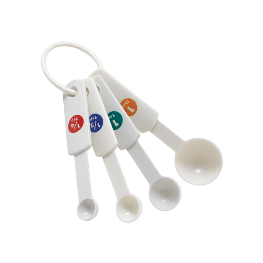 Wholesale Winco Case 4 Piece Plastic Mesauring Spoon- Bulk
