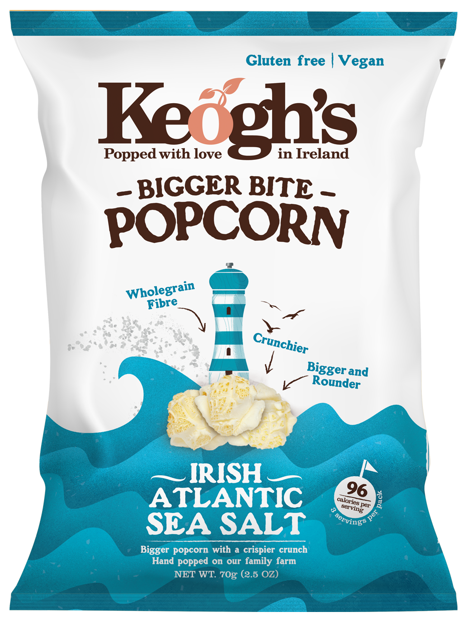 Wholesale Keogh'S Popcorn Atlantic Sea Salt- Bulk