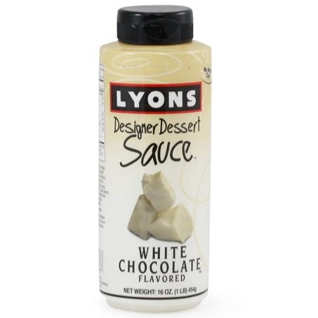 Wholesale Lyons Magnus Case White Chocolate Designer Dessert Sauce- Bulk