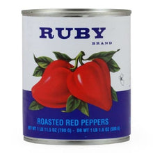 Wholesale Ruby Case Roasted Red Peppers- Bulk