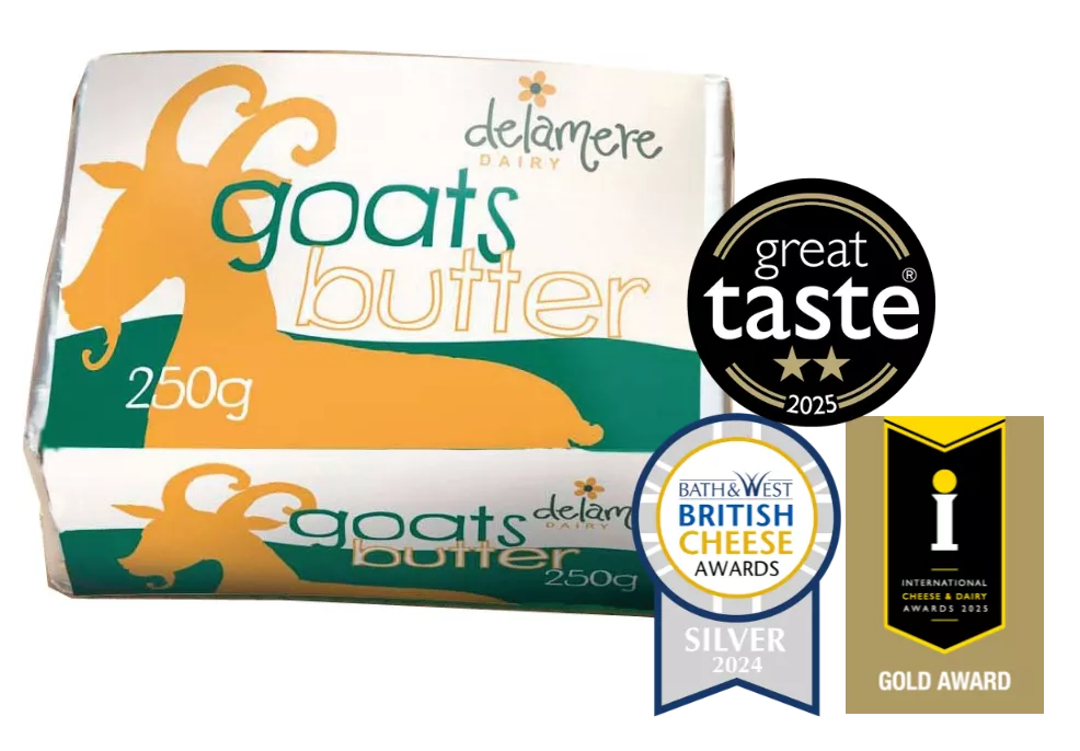Wholesale Delamere Goat Butter- Bulk