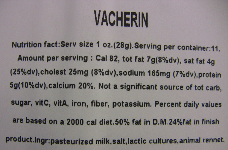 Wholesale Chabert Vacherin De Savoie 330G- Bulk