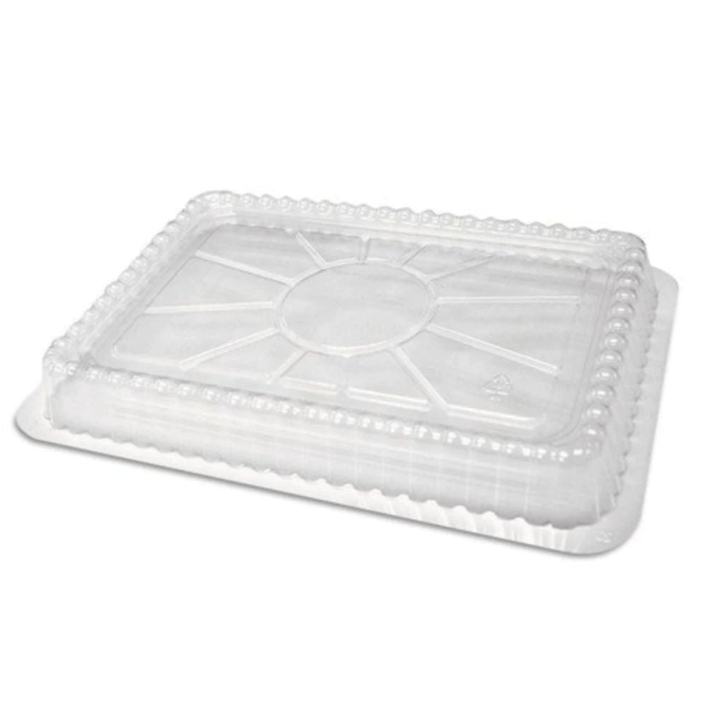 Wholesale Handy Foil Case Plastic Lid For 4Lb Oblong Pan- Bulk
