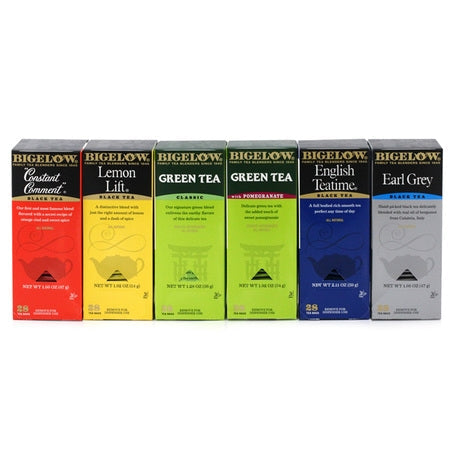 Wholesale Bigelow Case 6 Assorted Tea Flavors- Bulk