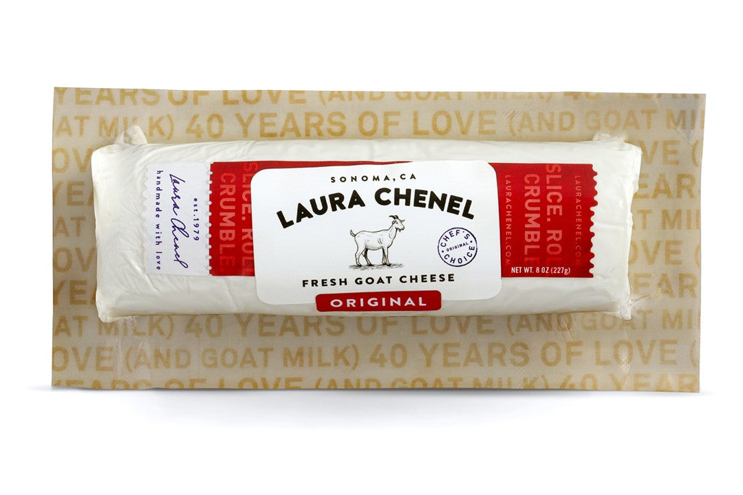 Wholesale Laura Chenel Goat Log Plain 8Oz- Bulk