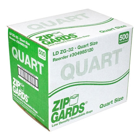 Wholesale Companions Case Resealable Plastic Quart Bag- Bulk