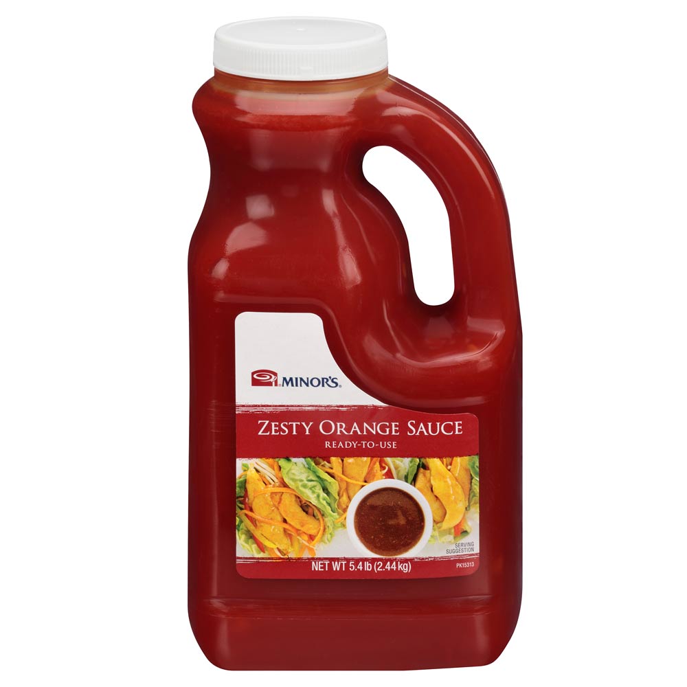 Wholesale Minors Case Zesty Orange Sauce- Bulk