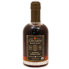 Wholesale Crown Case Organic Bourbon Barrel Aged Maple Syrup- Bulk